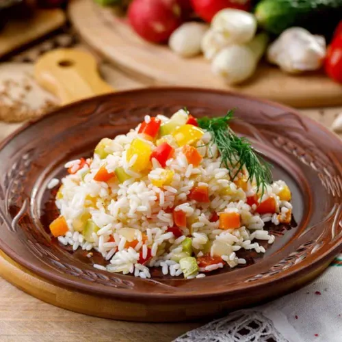 Orez cu legume