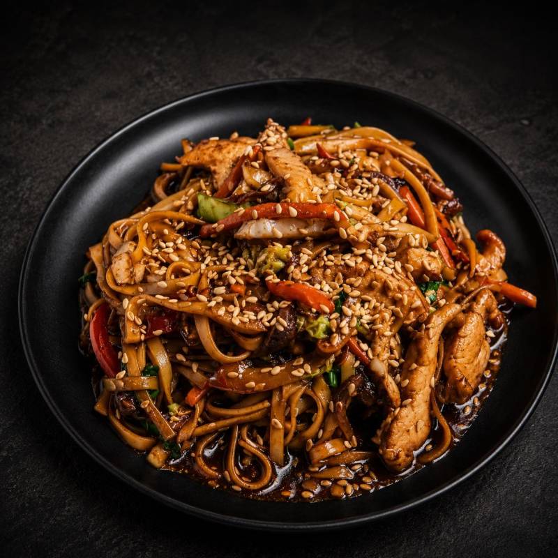 Taieţei udon cu porc