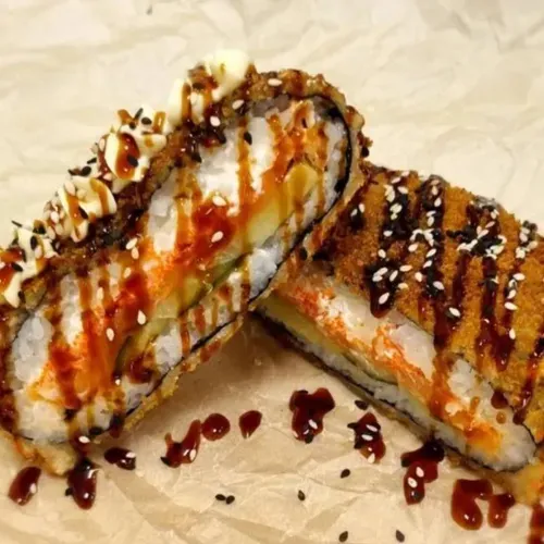 Sushi Burger cu somon