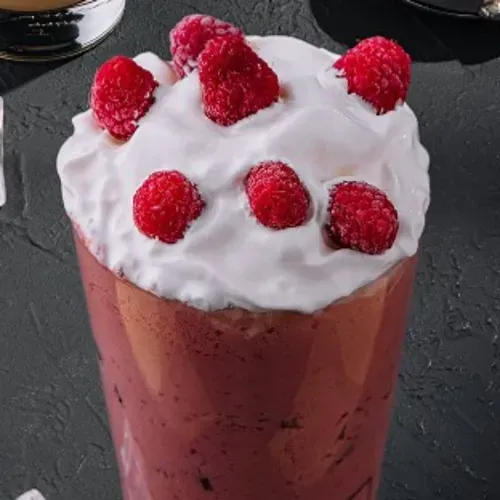 Frappe cu zmeură