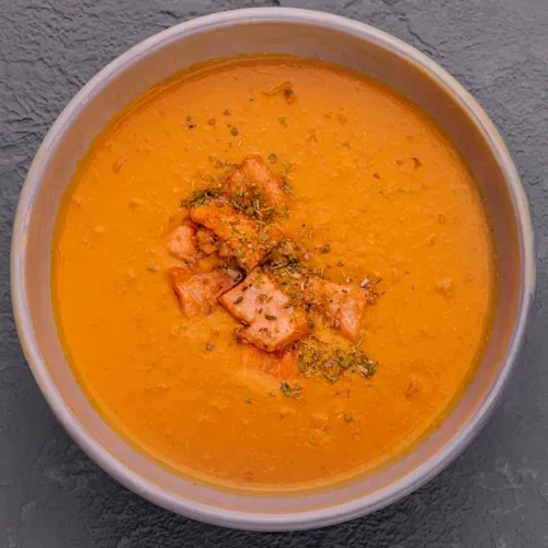 Supă cremă de somon