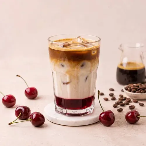 Ice Latte de vişine