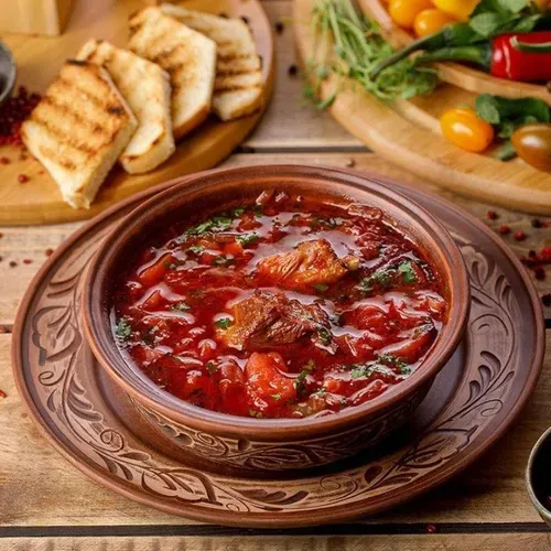Borș cu carne de Porc