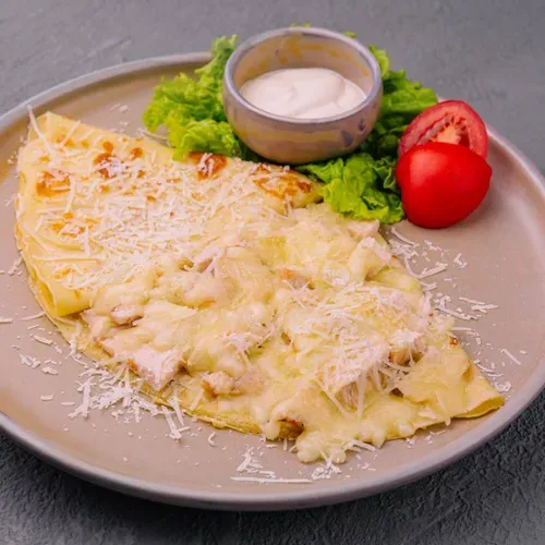 Clătita cu pui și cașcaval